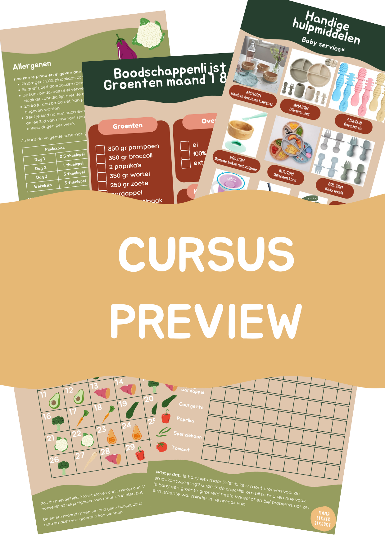 Cursus 'Baby's eerste hapjes'